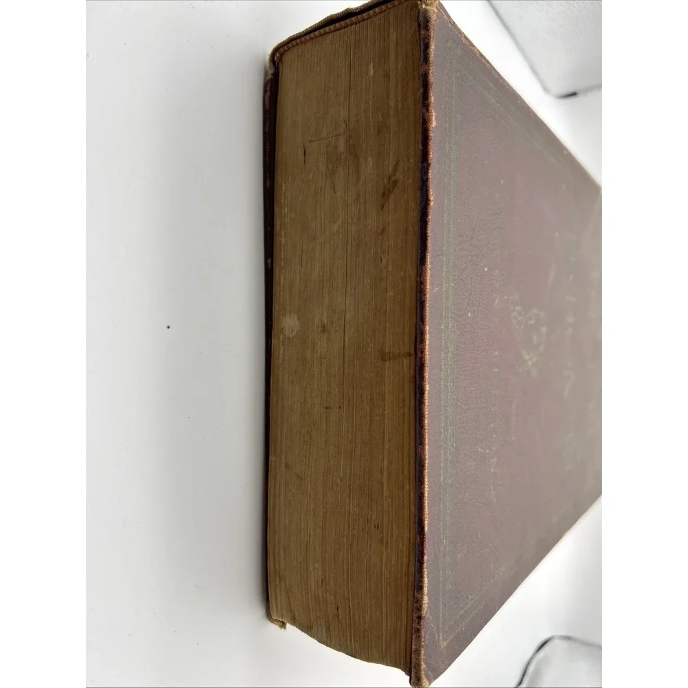Vintage 1959 Webster's New Twentieth Century Dictionary Volume I Burgundy Hard